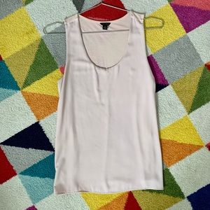 Ann Taylor Blush Pink Shell - Size XS